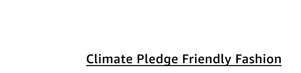 Climate Pledge Friendly Fashion
