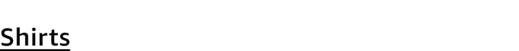 Mens: Shirts
