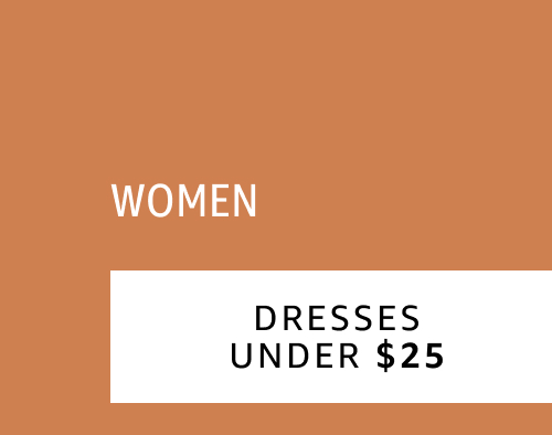 Womens: Dresses under $25