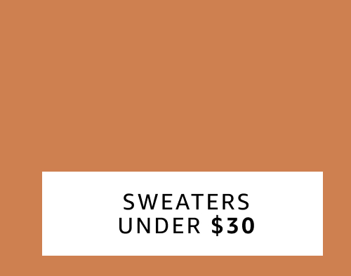 Womens: Sweaters under $30