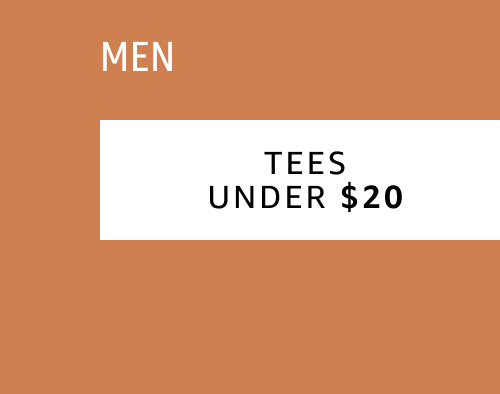 Mens: Tees under $20