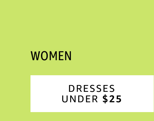 Womens: Dresses Under $25