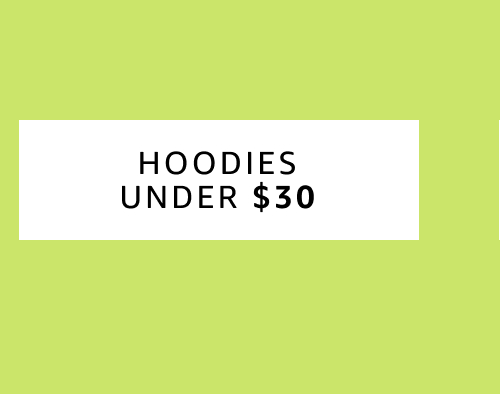 Men's: Hoodies Under $30