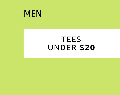 Men's: Tees Under $20