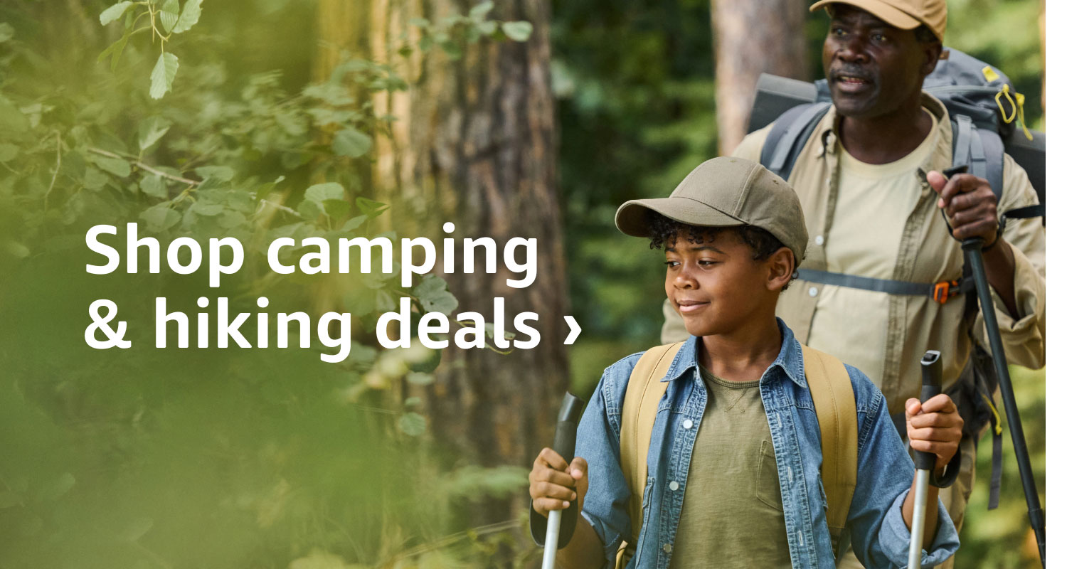 Shop camping & hiking deals