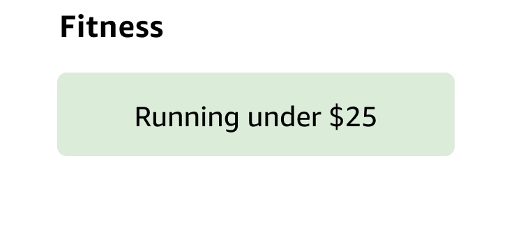 Running Under $25