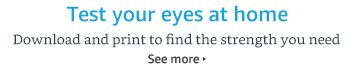 Test your eyes at home