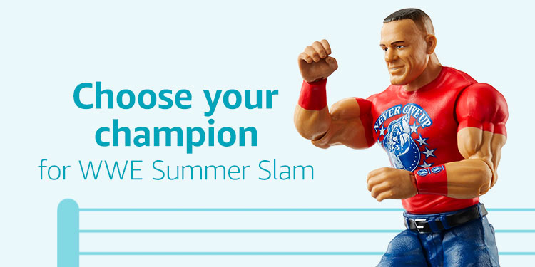 Choose your champion for WWE Summer Slam