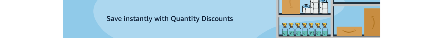Save instantly with Quantity Discounts