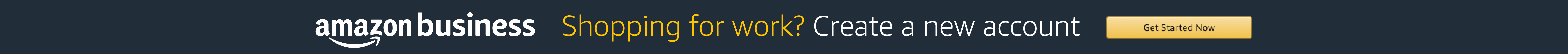 Shopping for work? Create a new account - Get Started Now