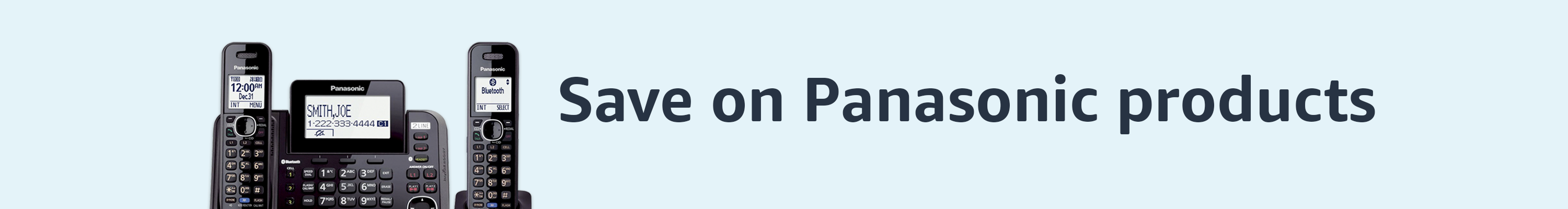 Save on Panasonic products