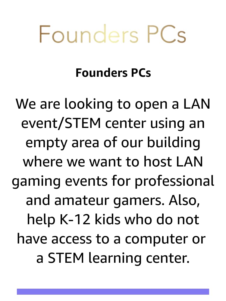 Founders PCs