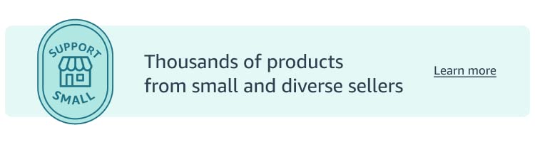 Thousands of products from small and diverse sellers