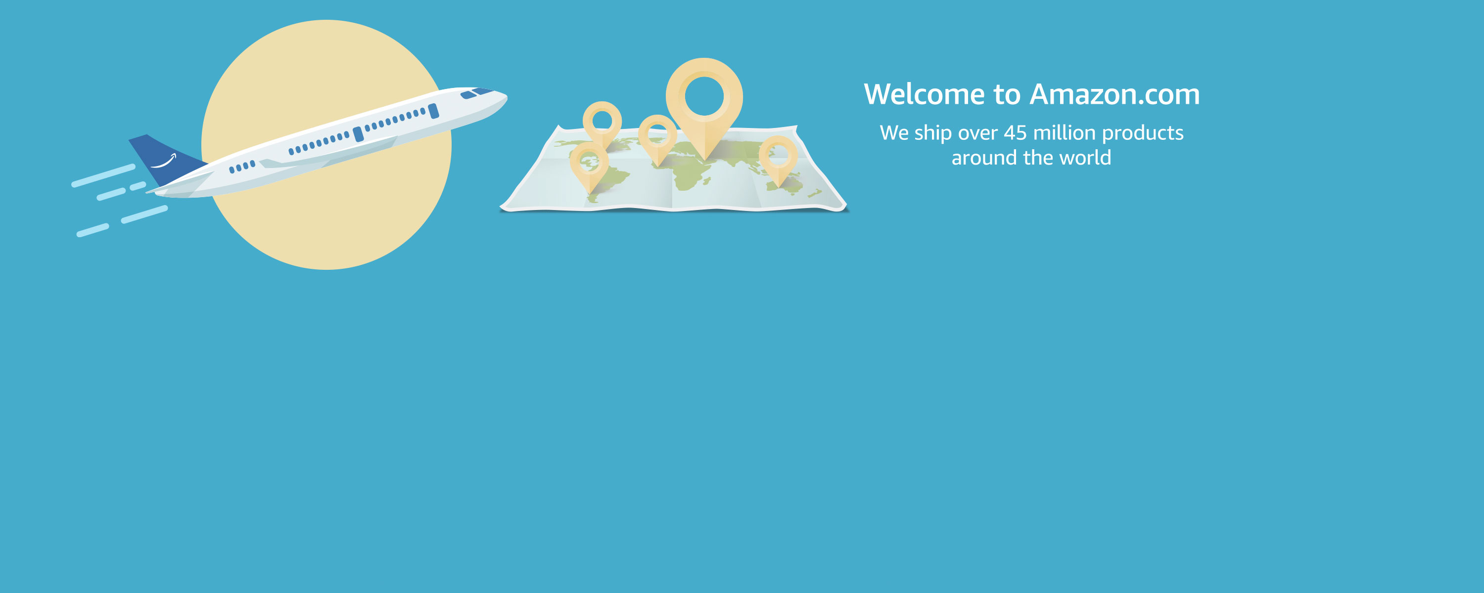 We ship over 45 million products around the world