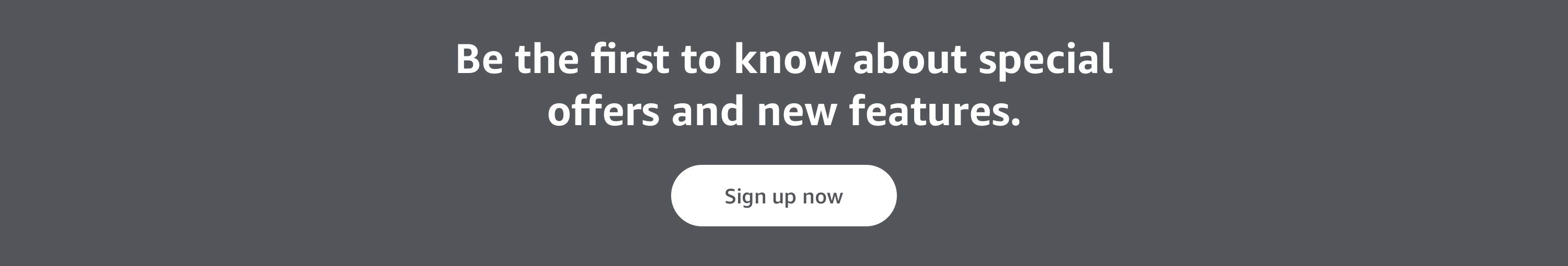 be the first to know