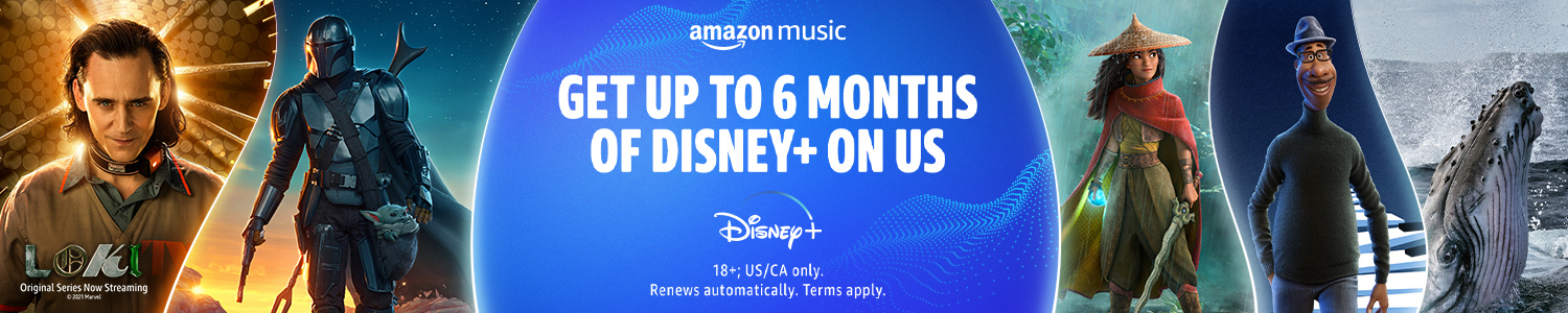 Get up to 6 months of Disney+ on us