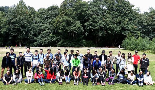 Seattle Interns on field trip with SMILE leaders