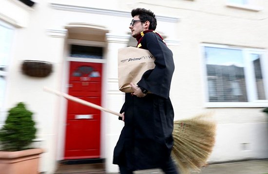 Delivering new Harry Potter book