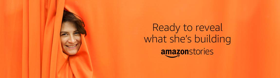 Ready to reveal what she's building. Amazon Stories.
