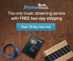 Join Amazon Prime Music - The Only Music Streaming Service with Free 2-day Shipping - 30-day Free T