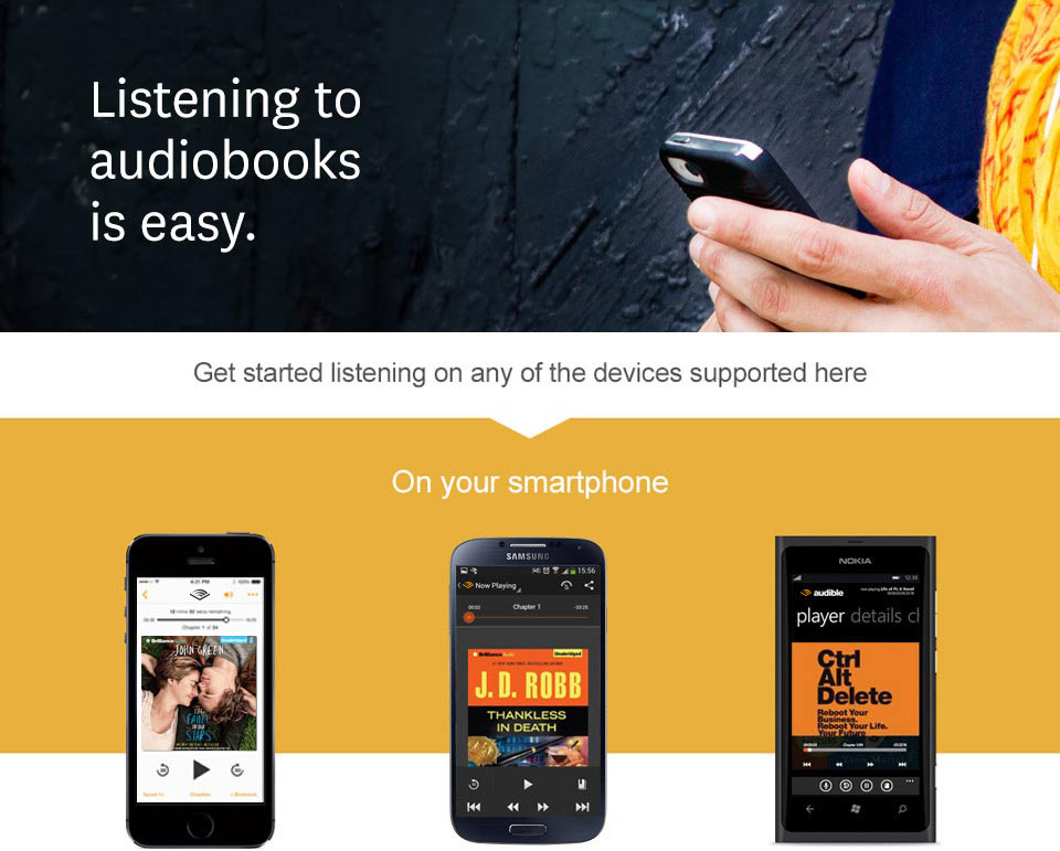 Audible とオーディオブックを始める方法