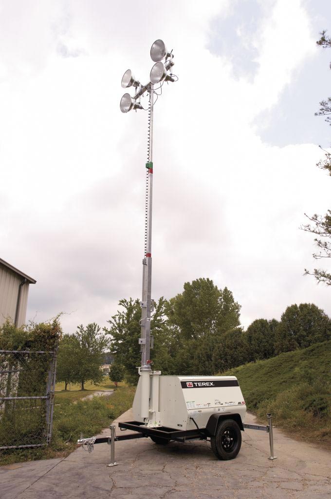 Terex AL 5000 Light Tower Lifestyle Shot