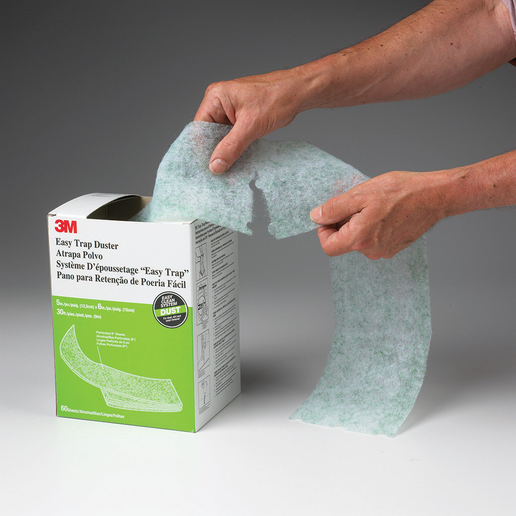 3M Easy Trap Duster sweep & dust sheets, 8 Boxes of 60