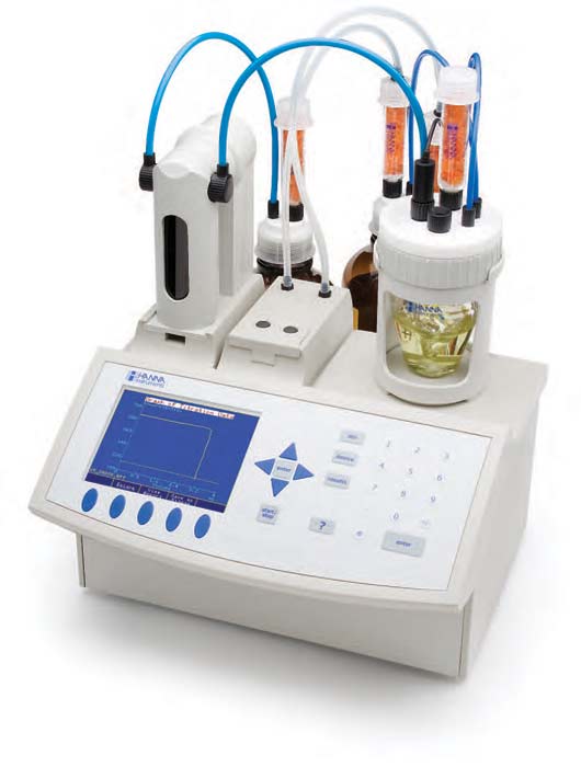 Hanna Instruments HI 903 Karl Fischer Volumetric Titrator for Moisture