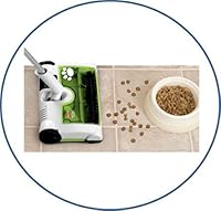 Bottom empty dirty container keeps your hands clean!