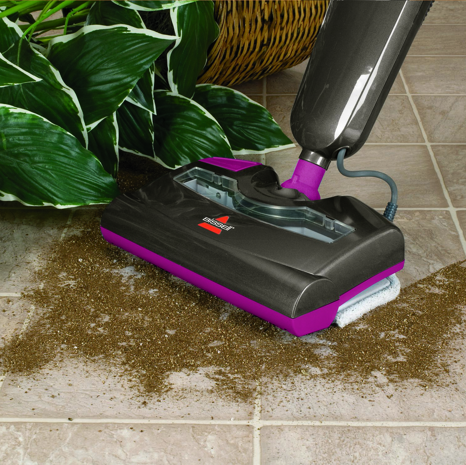 Bissell Steam & Sweep Pet Hard Floor Cleaner, 46B43 Home