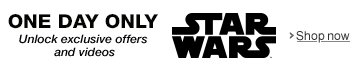 Star Wars - Unlock exclusive offers and videos