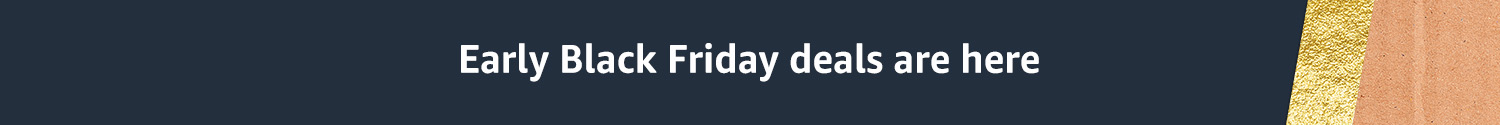 Early Black Friday deals are here