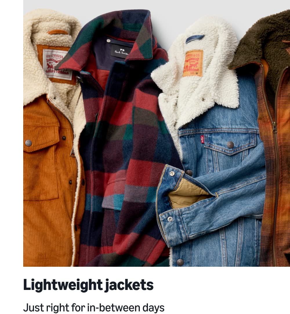 Lighweight jackets