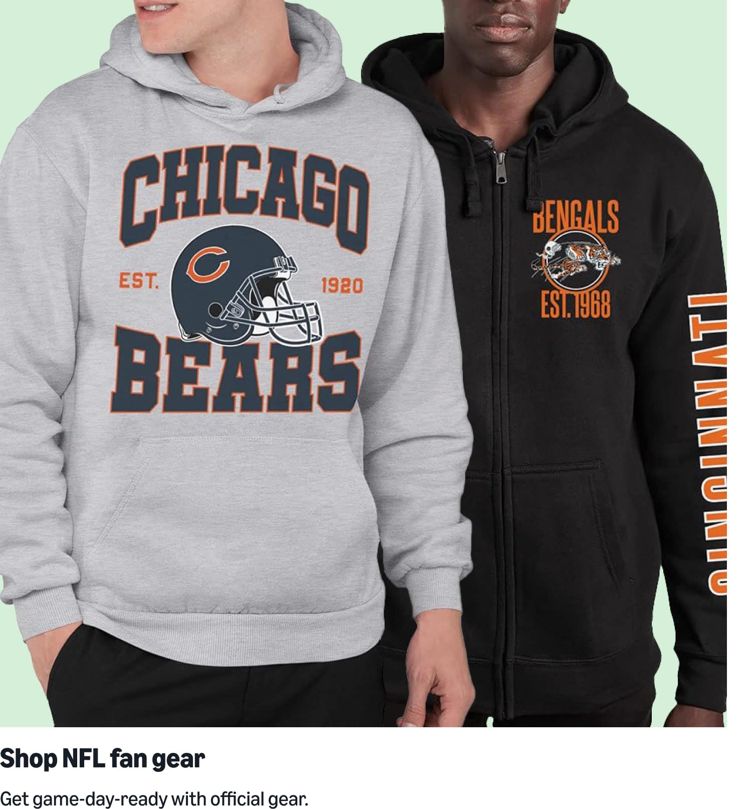Shop NFL fan gear