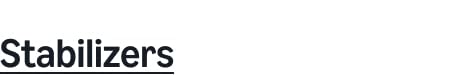 Stabilizers