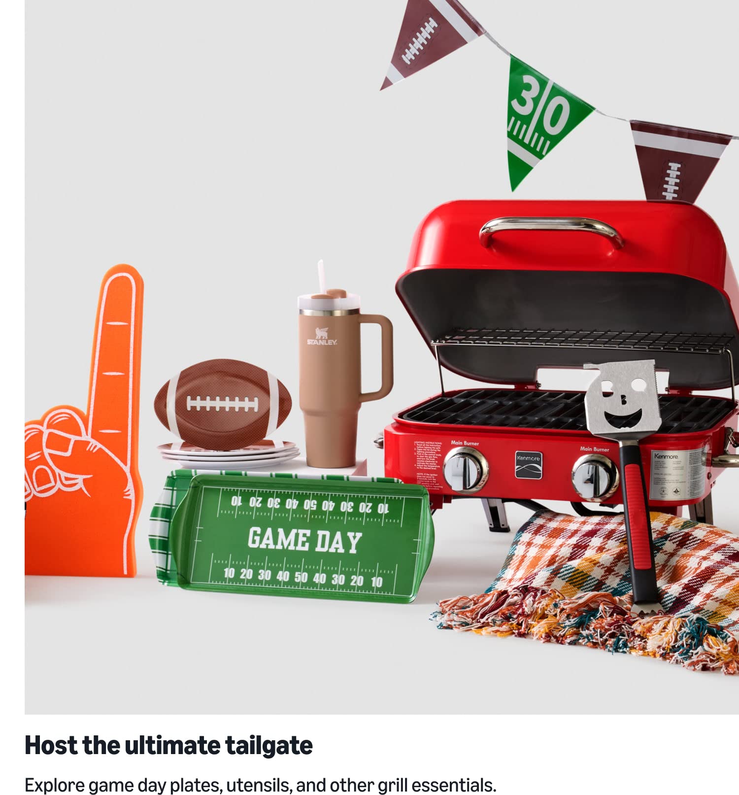 Host the ultimate tailgate