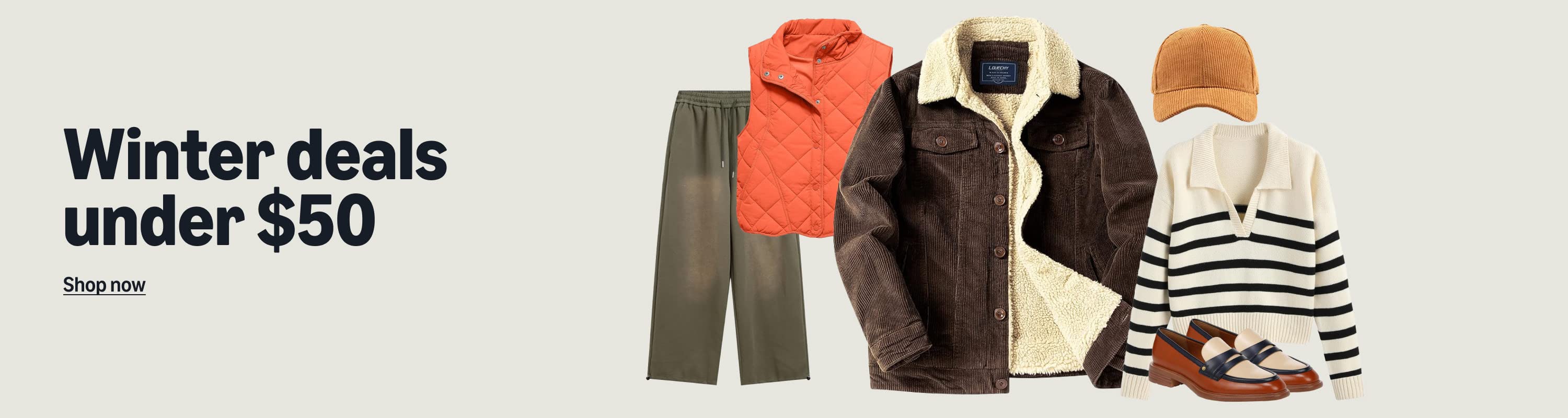 Winter Deals under $50