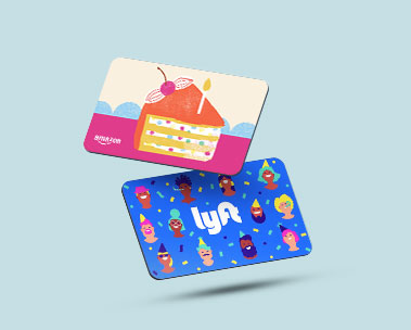 Shop gift cards
