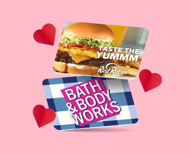 Find the perfect gift card