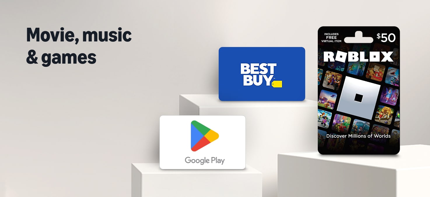 Movie, music & games