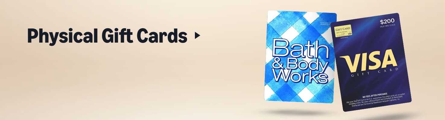 Physical Gift Cards