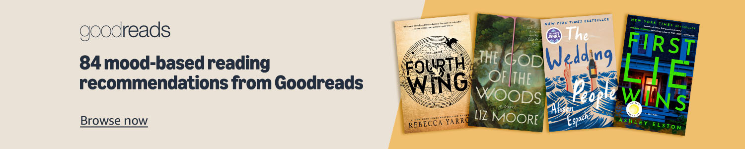 84 mood-based reading recommendations from Goodreads