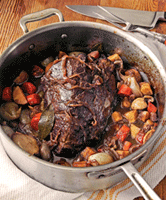 Pot Roasted Beef with Winter Root Vegetables