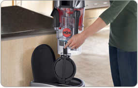 Hoover WindTunnel Max Multi-Cyclonic Bagless Upright Vacuum - 20 inch extension wand