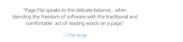 with page flip, books become vastly more accessable, navigable, interactive and enthralling.