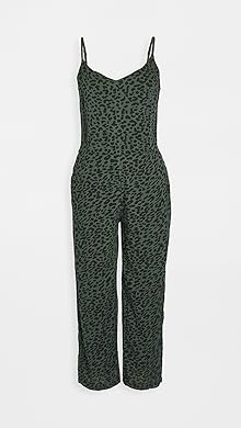sundry sleeveless knit jumpsuit