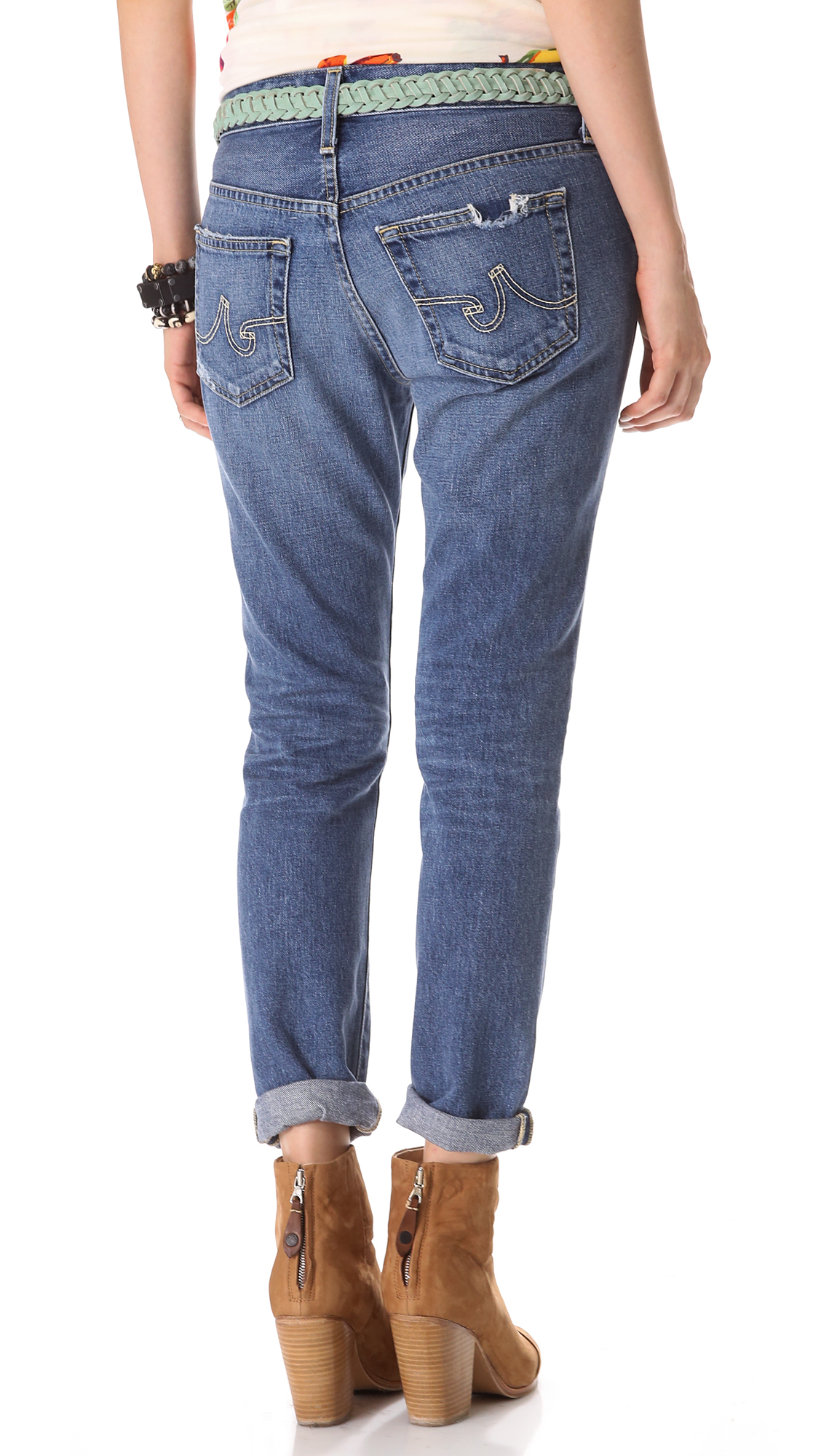 ag the beau slouchy skinny