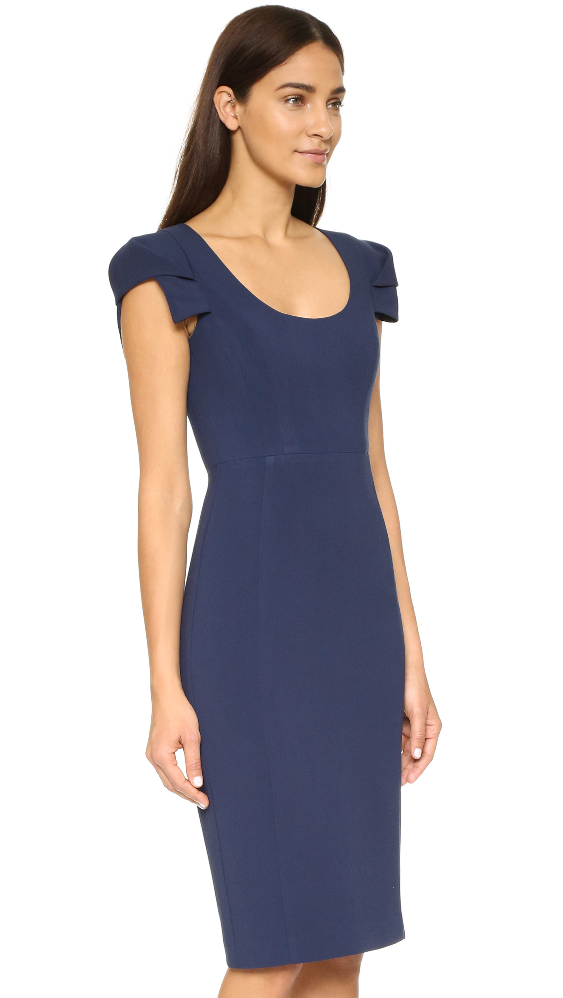 black halo amelie sheath dress