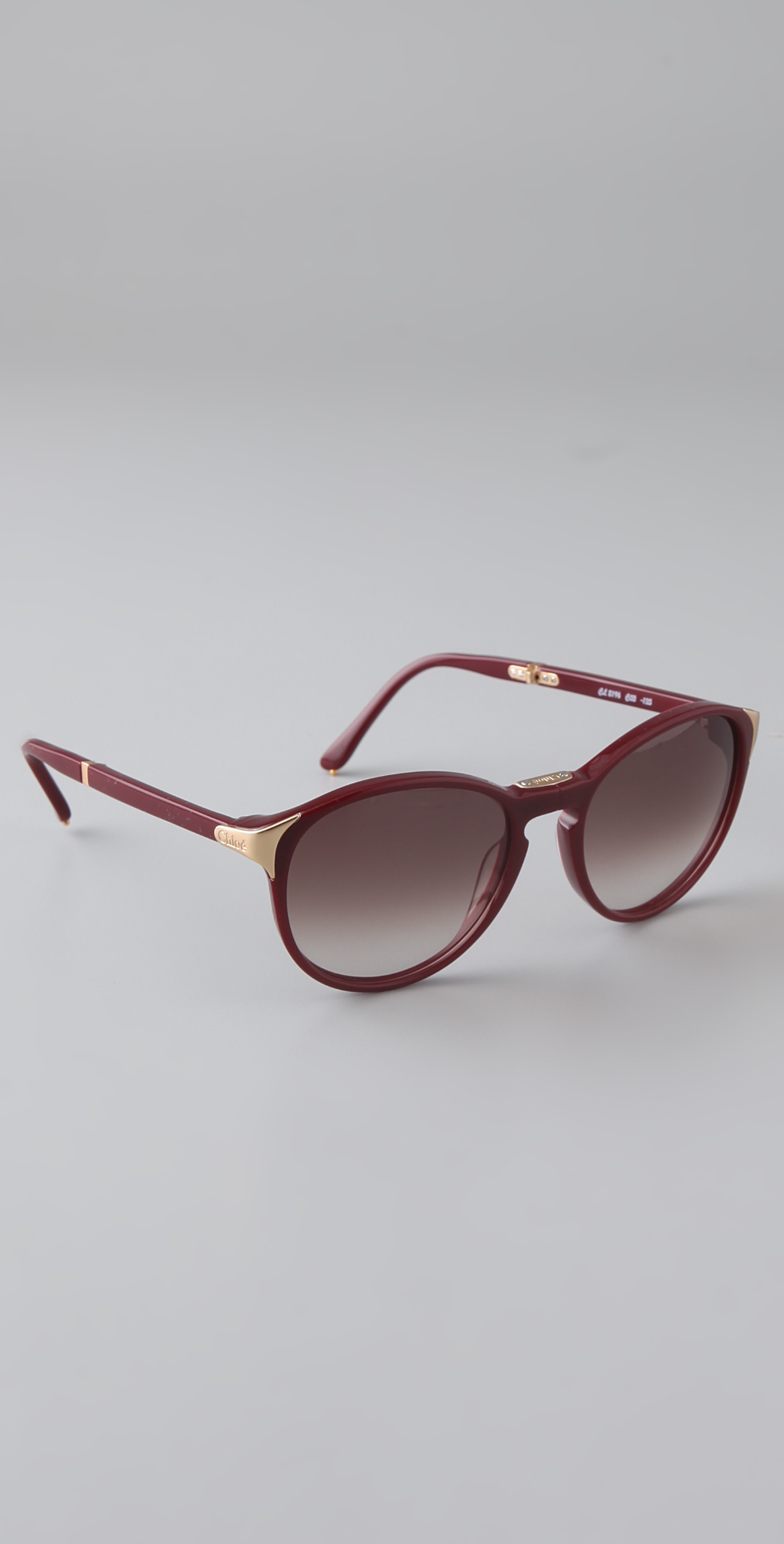 chloe foldable sunglasses