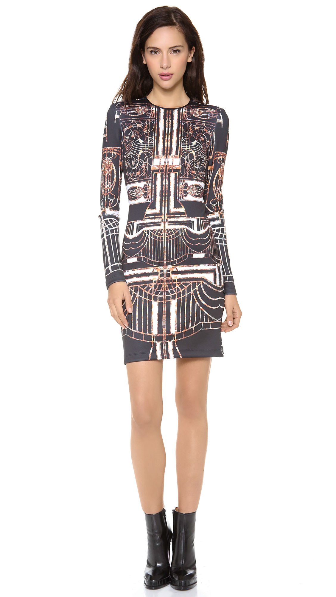 long sleeve gatsby style dresses